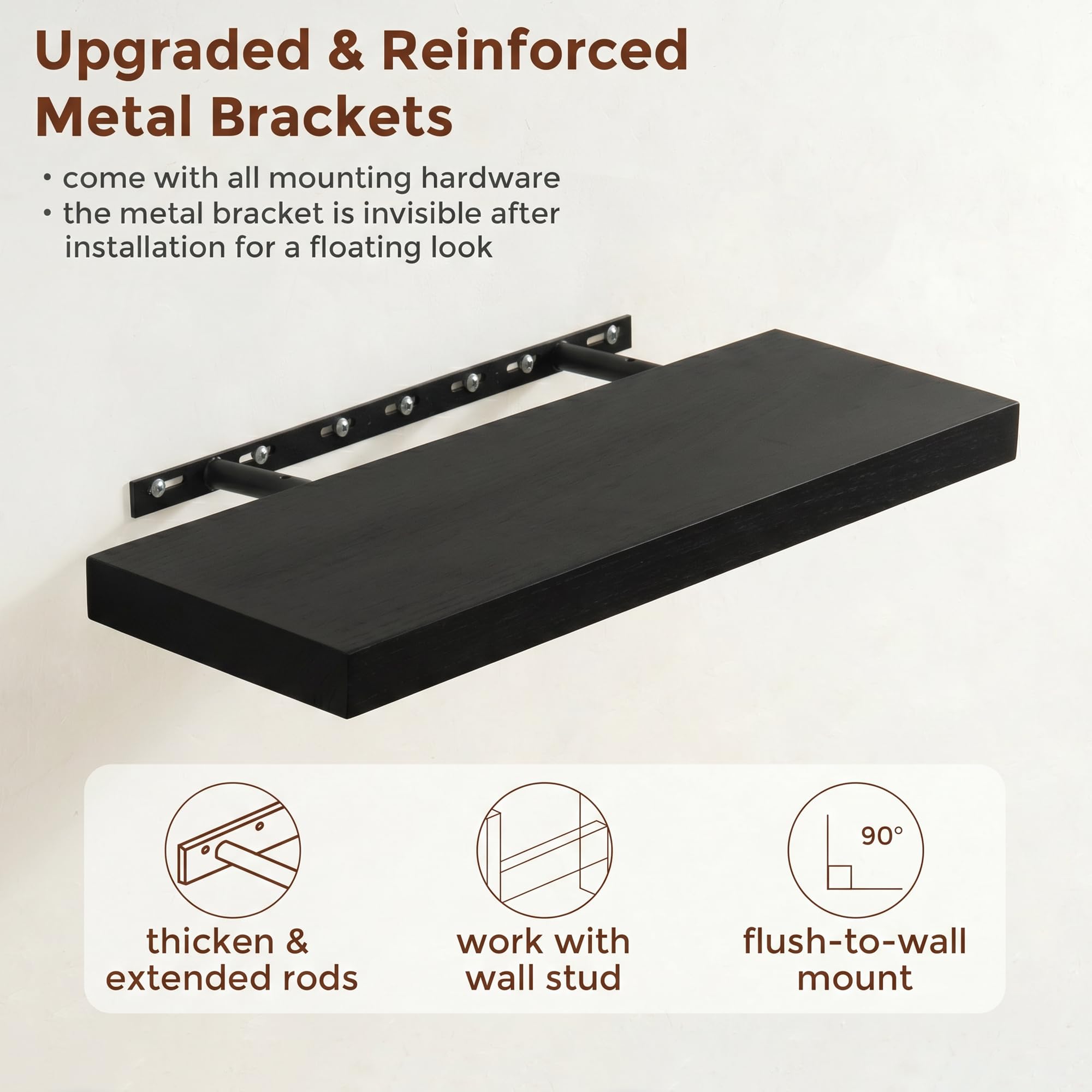 fuqing easy-install hardware included for quick setup and secure mounting.