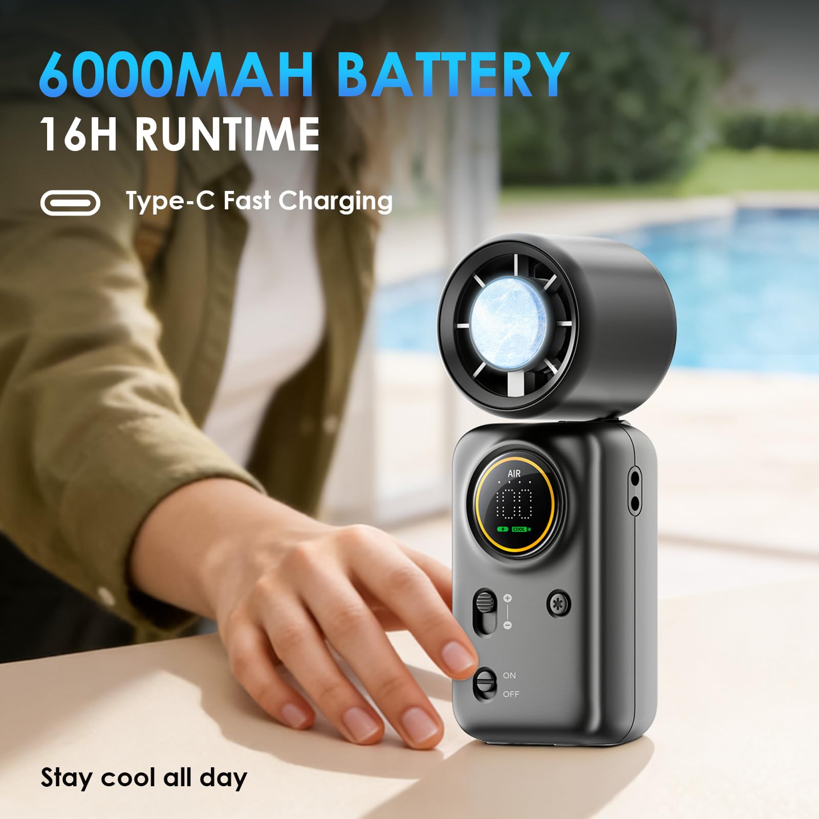 FurBall 100-speed control delivers precise airflow for any moment.