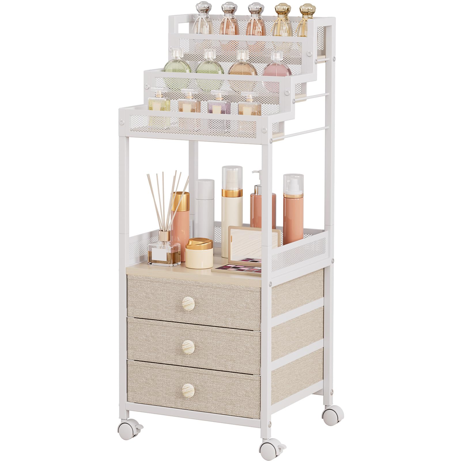 FURFUN bathroom stand gift-ready organizer for beauty lovers.