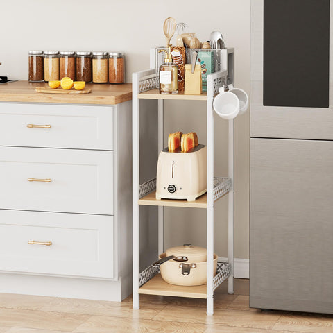 FURFUN bottom tray keeps shampoo bottles accessible and tidy.
