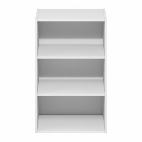 Furinno Basic Book Shelf assembly in white is quick with included instructions