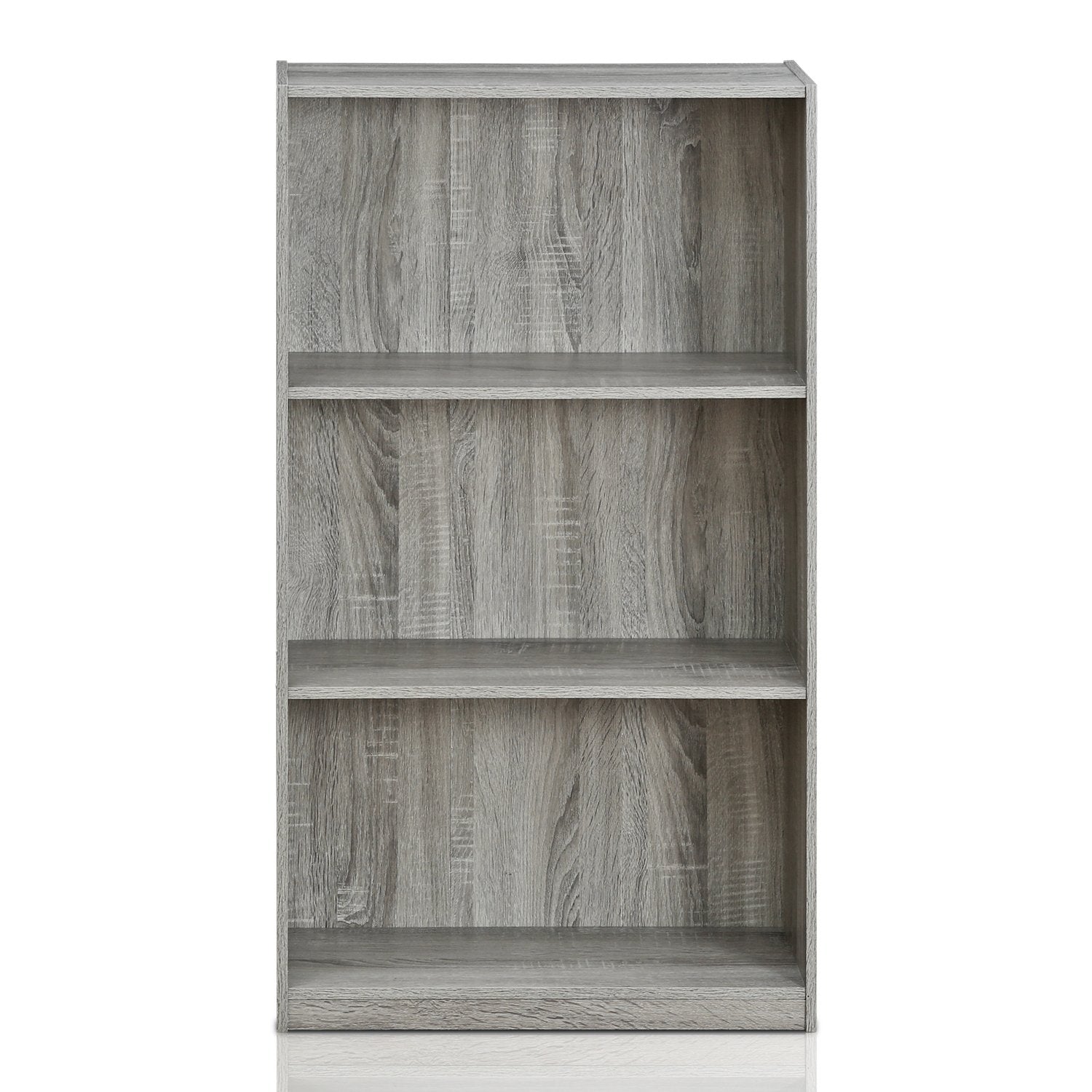 Back panel adds extra stability to the shelf.