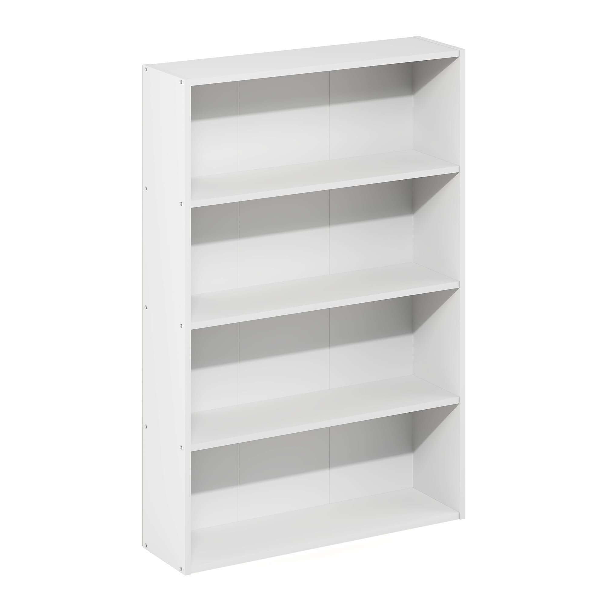 Furinno Basic Bookcase assembled in living room for organized display