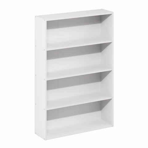 Furinno Basic Bookcase assembled in living room for organized display