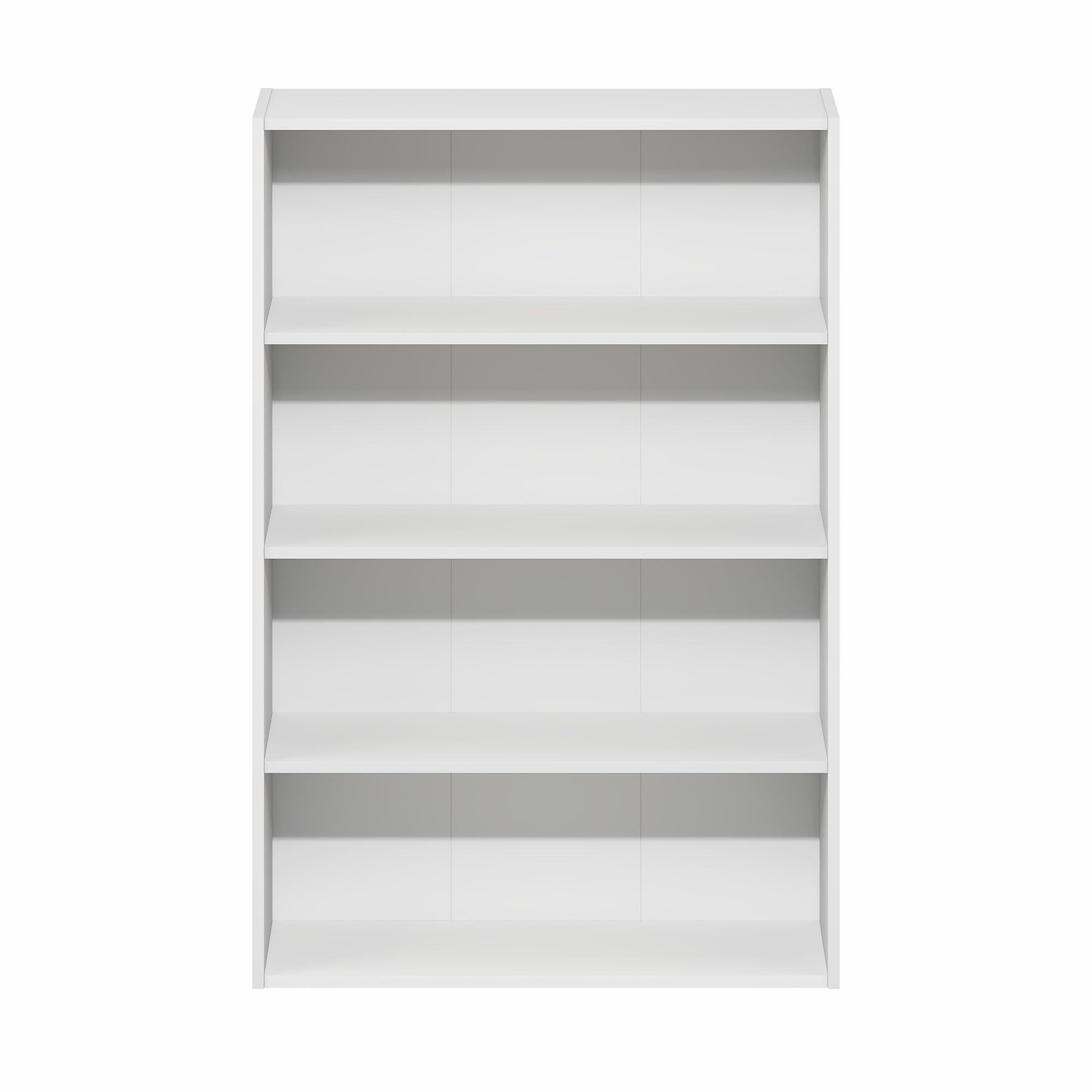 Furinno Basic Bookcase in a dorm room setup saving space