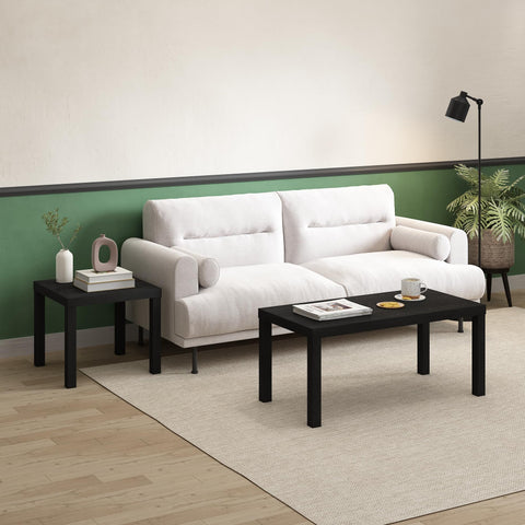 Furinno Parsons End Table easy assembly with included instructions for quick setup.