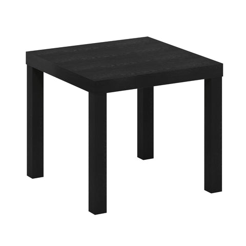Furinno Parsons End Table includes warranty and easy care guidance.