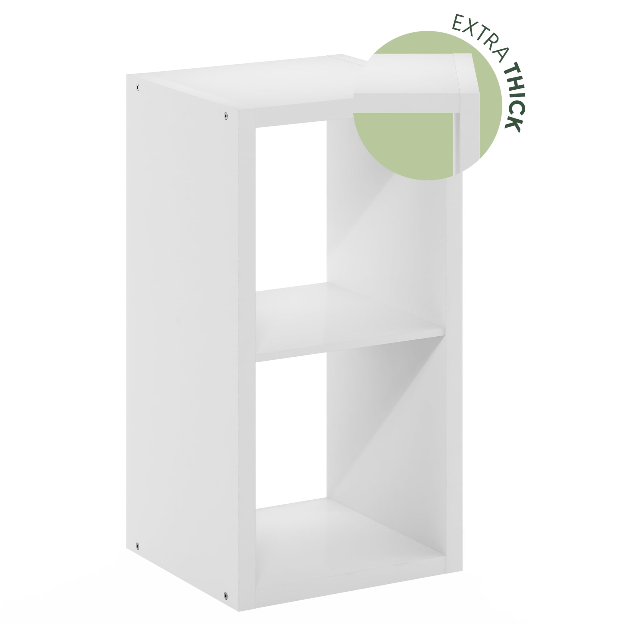 Furinno Cubicle open-back storage white ideal for kitchen or office organization
