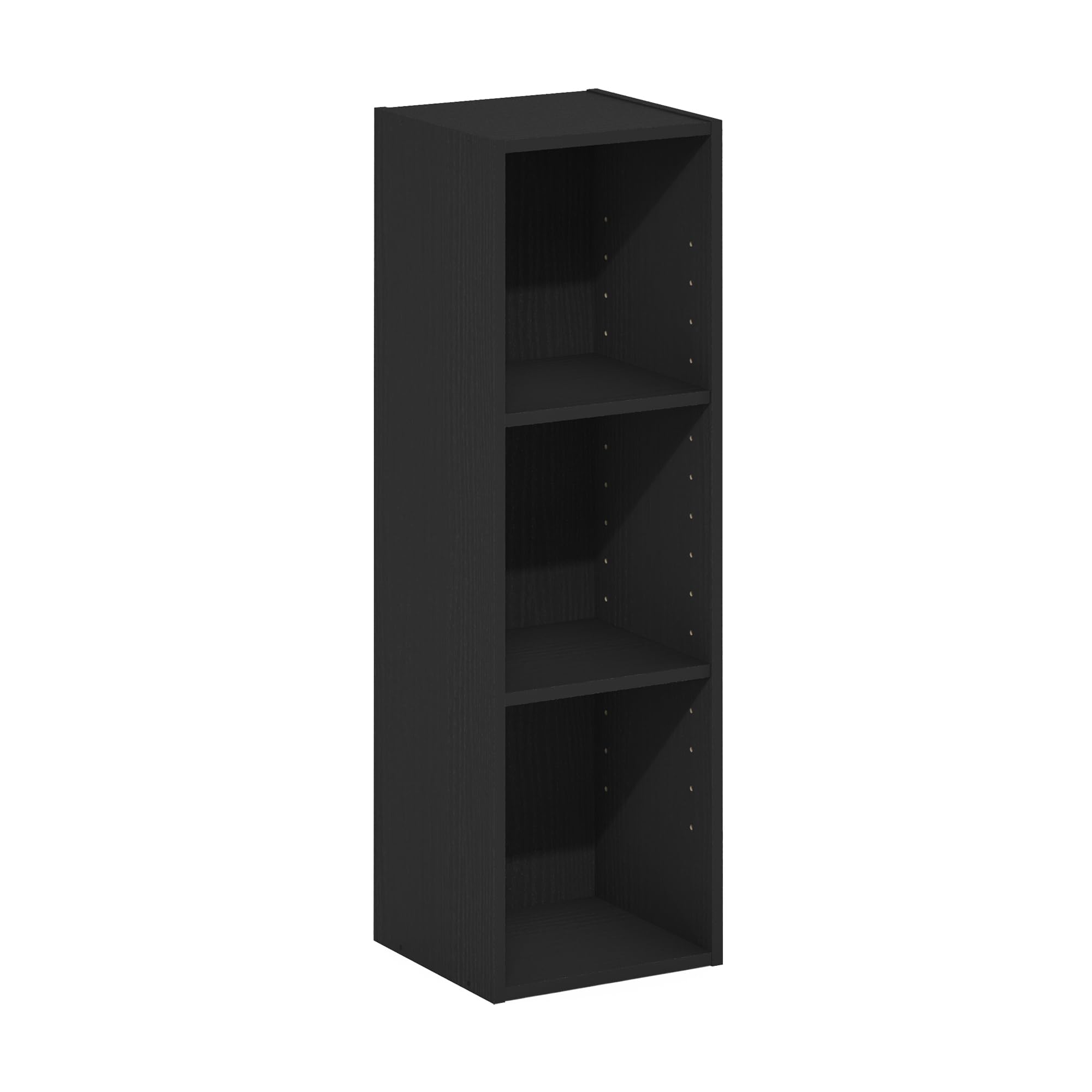 Furinno Fulda 31-5-inch height maximizes vertical storage in compact rooms.