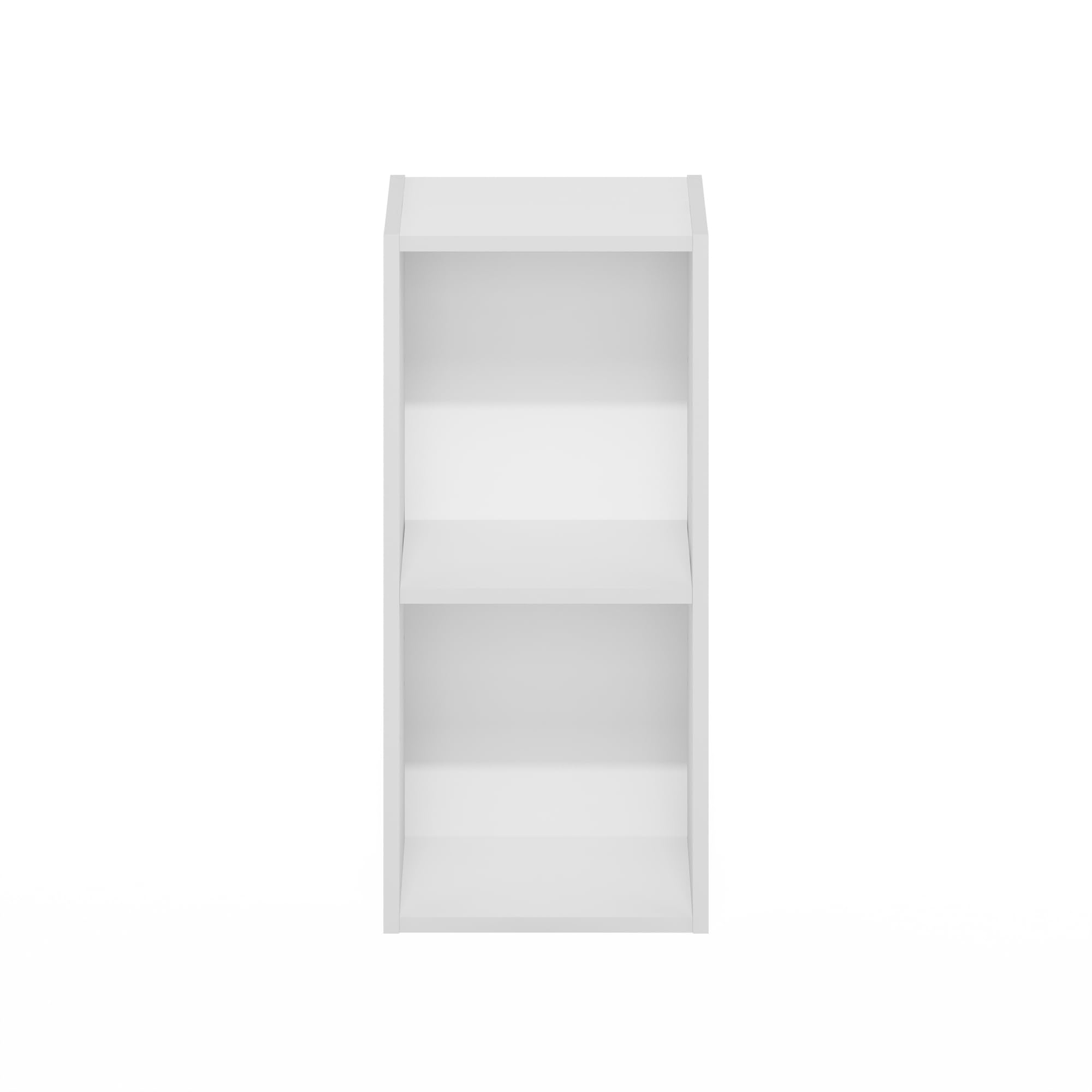 Furinno Fulda white finish enhances modern spaces with organized storage.