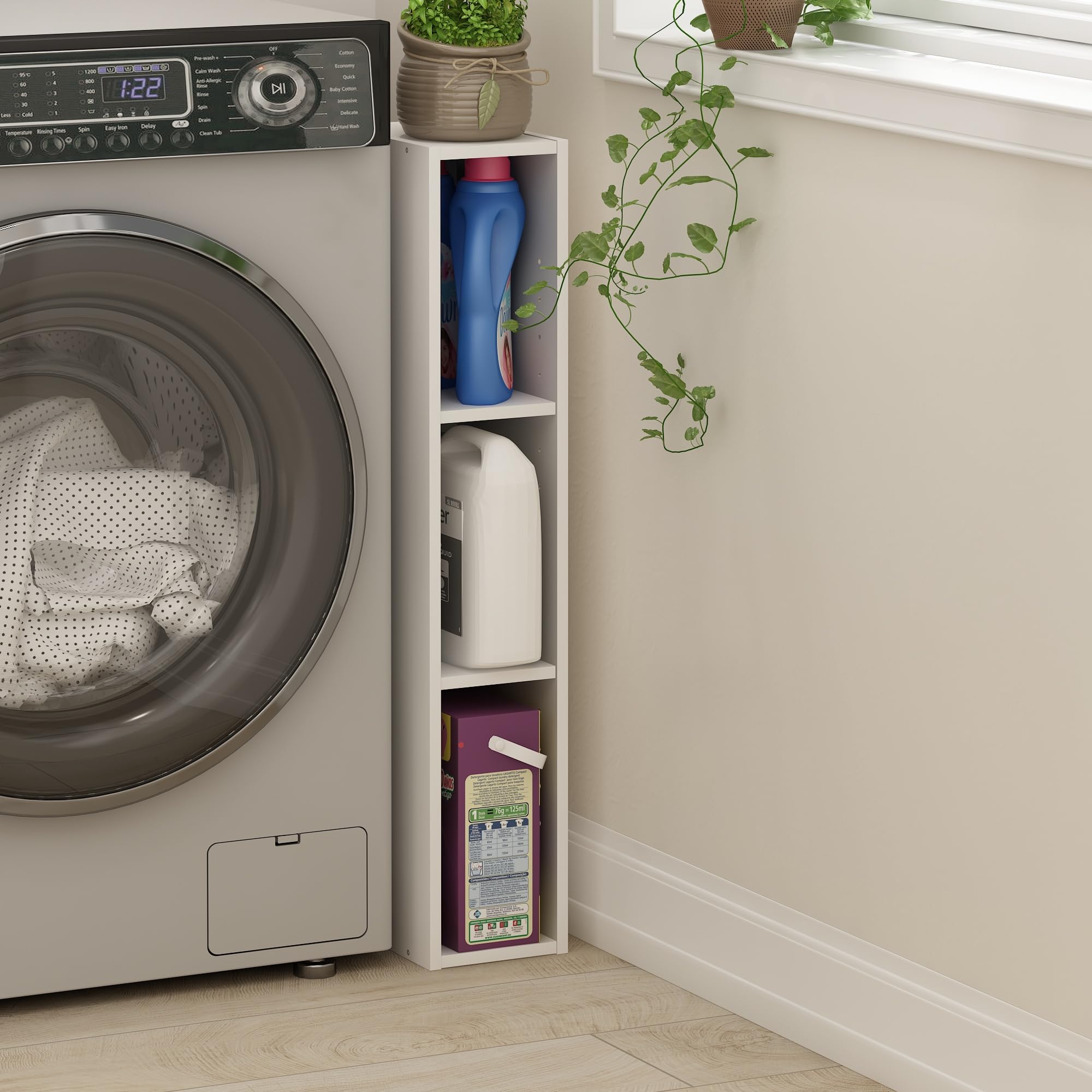 Furinno Fulda sturdy back panel adds stability