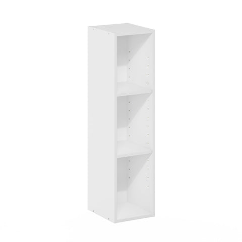 Furinno Fulda weight capacity up to 80 lbs total for sturdy storage.