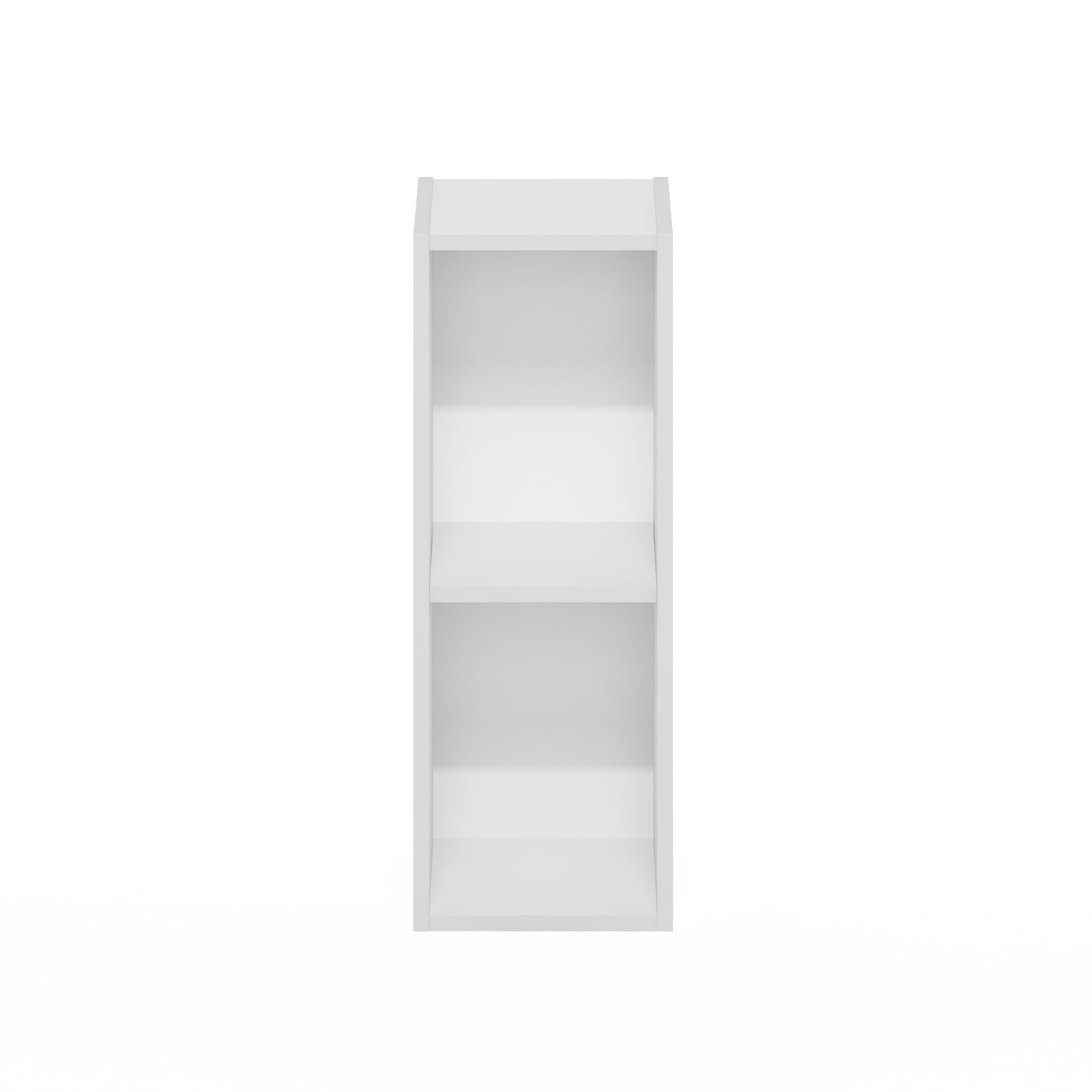 Furinno Fulda white finish complements modern interiors and fits narrow spaces