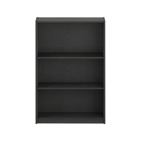 Furinno Jaya 3-Tier Shelf ideal for living room display and storage.
