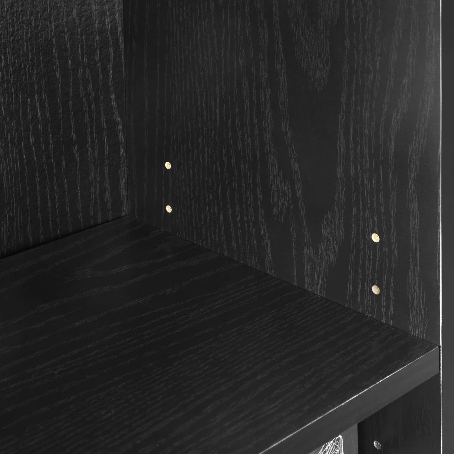 Furinno Jaya 3-Tier Shelf top surface capacity supports up to 20 lbs.