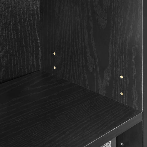 Furinno Jaya 3-Tier Shelf top surface capacity supports up to 20 lbs.