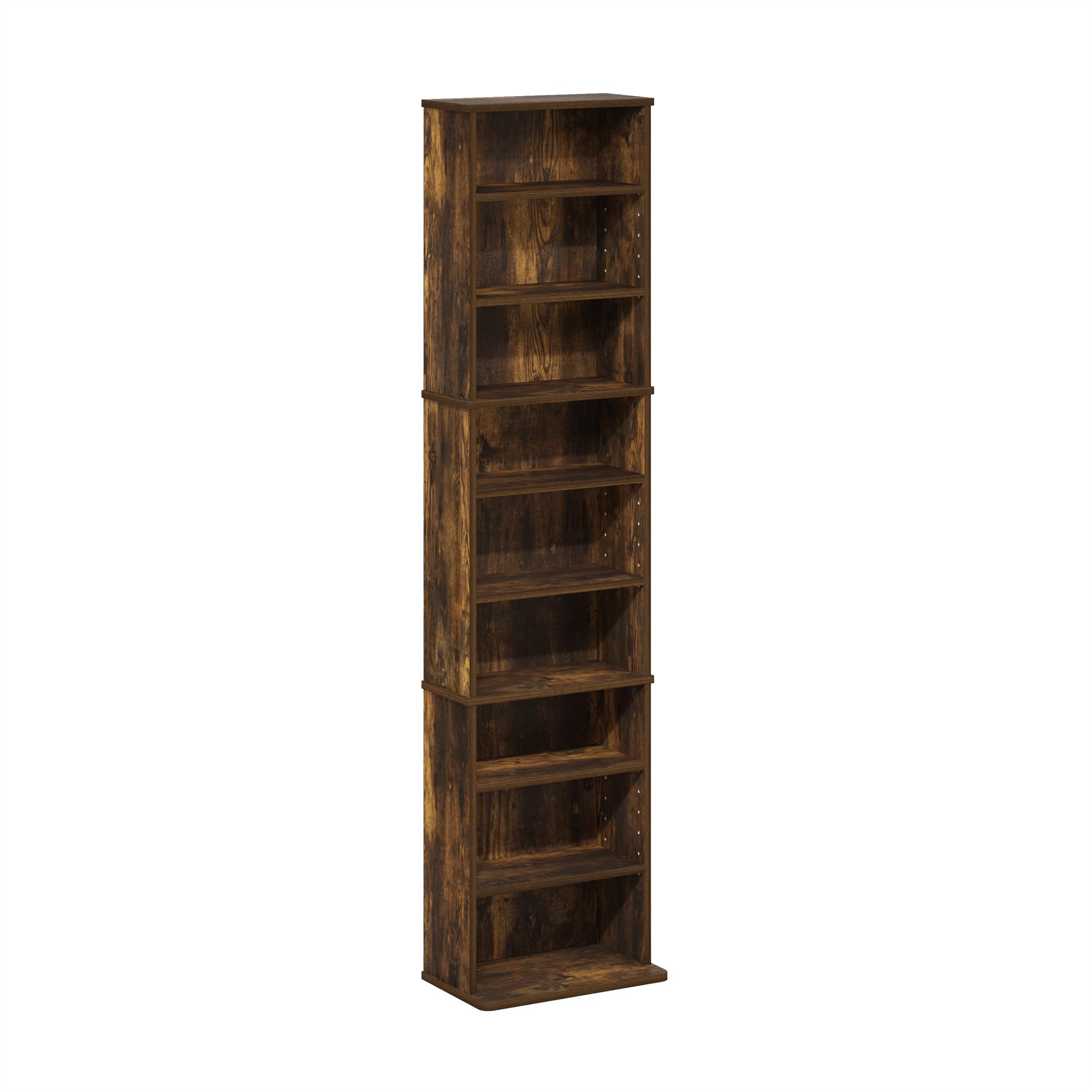 53.8-inch height maximizes vertical storage without crowding