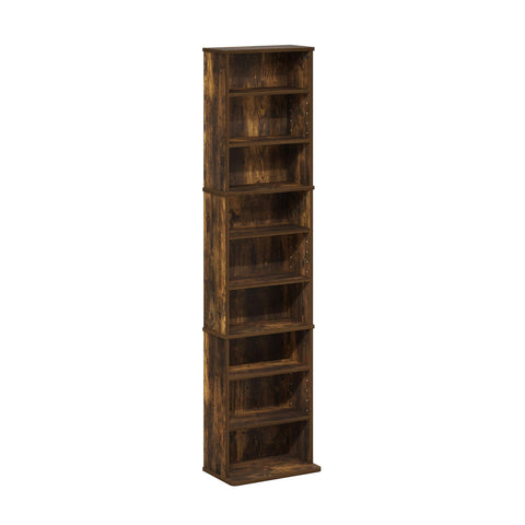 53.8-inch height maximizes vertical storage without crowding
