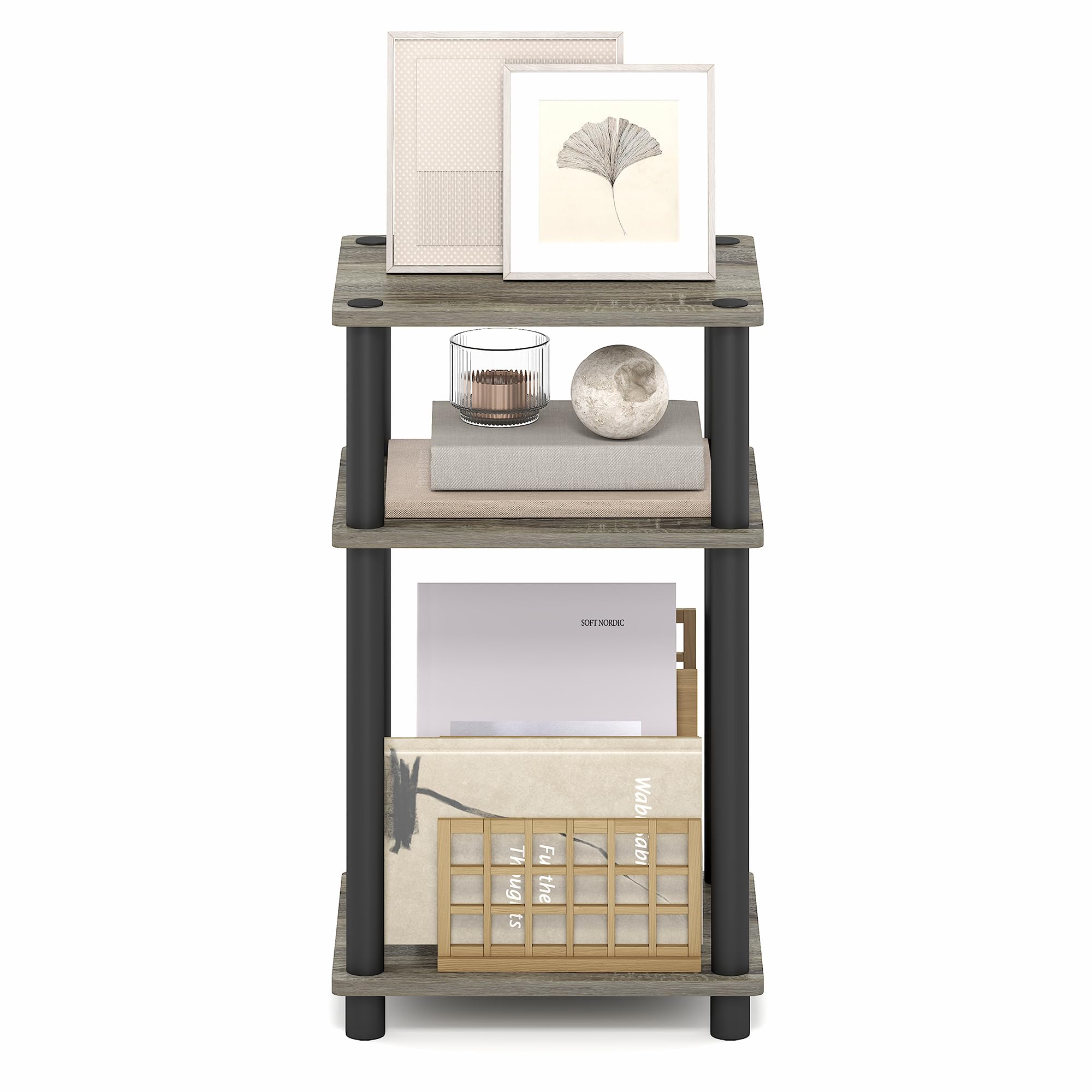 Furinno Just compact design in room shows versatile use in living areas.