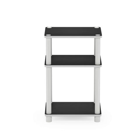 Furinno Just in white espresso finish complements modern decor.