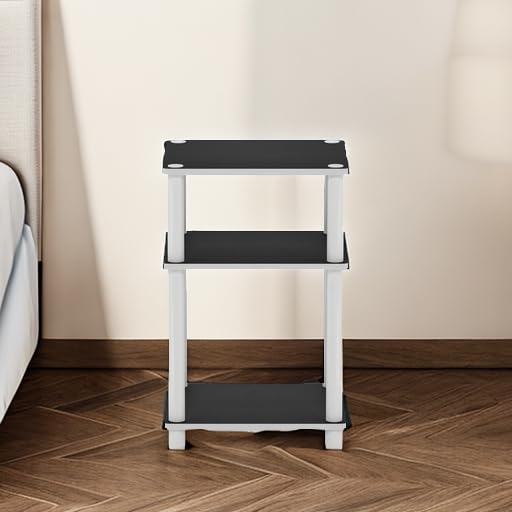 Furinno Just Side Table measures 11.5 x 13.4 x 22.8 inches.