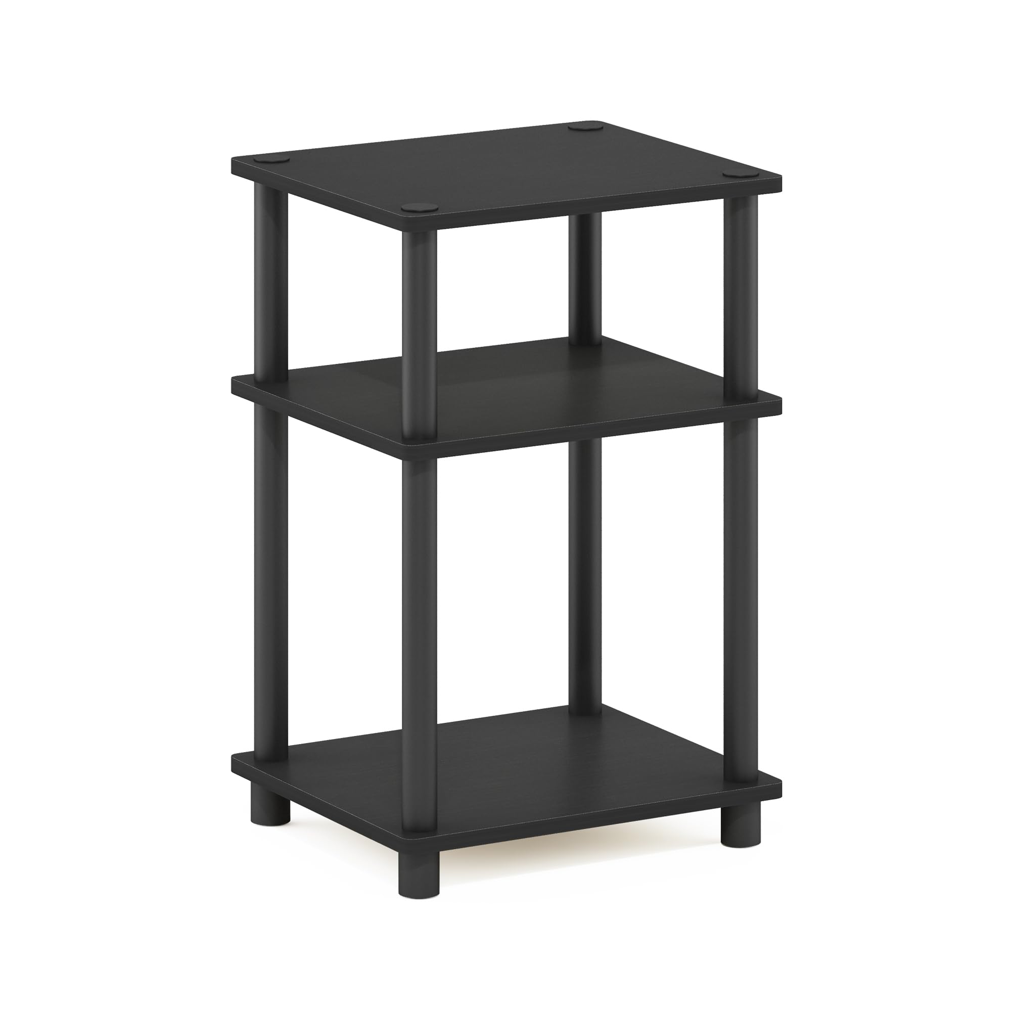 Furinno JUST Side Table stands beside sofa keeping essentials within reach.