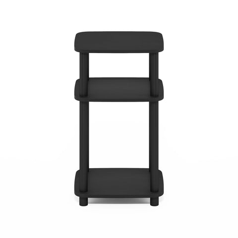 Furinno Just side table placed beside sofa in a modern living room setting.