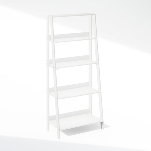 Furinno Ladder Display Shelf versatile use for books, plants, or decor
