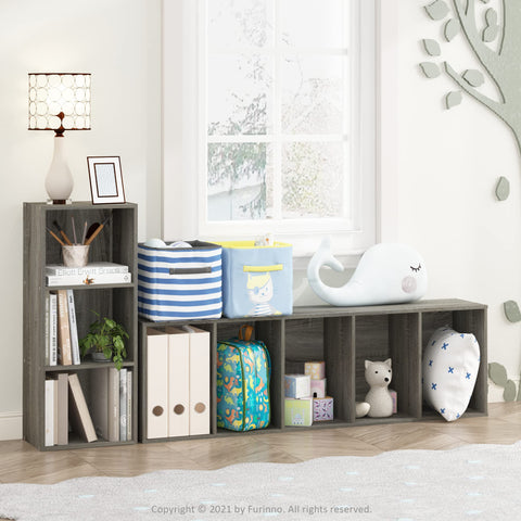 Furinno LUDER in living room setup for organized display.