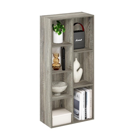 Furinno LUDER 7-cube shelf showcases open storage for books and decor