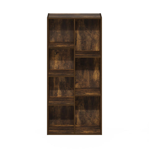 Furinno LUDER 7-Cube Shelf dimensions help plan room layout