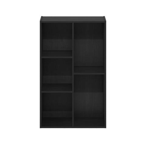 Furinno LUDER Blackwood finish enhances a modern living room or home office