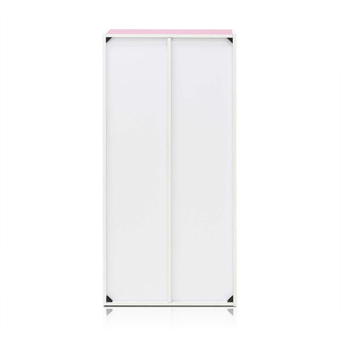 Furinno LUDER dimensions shown; fits in narrow corners.