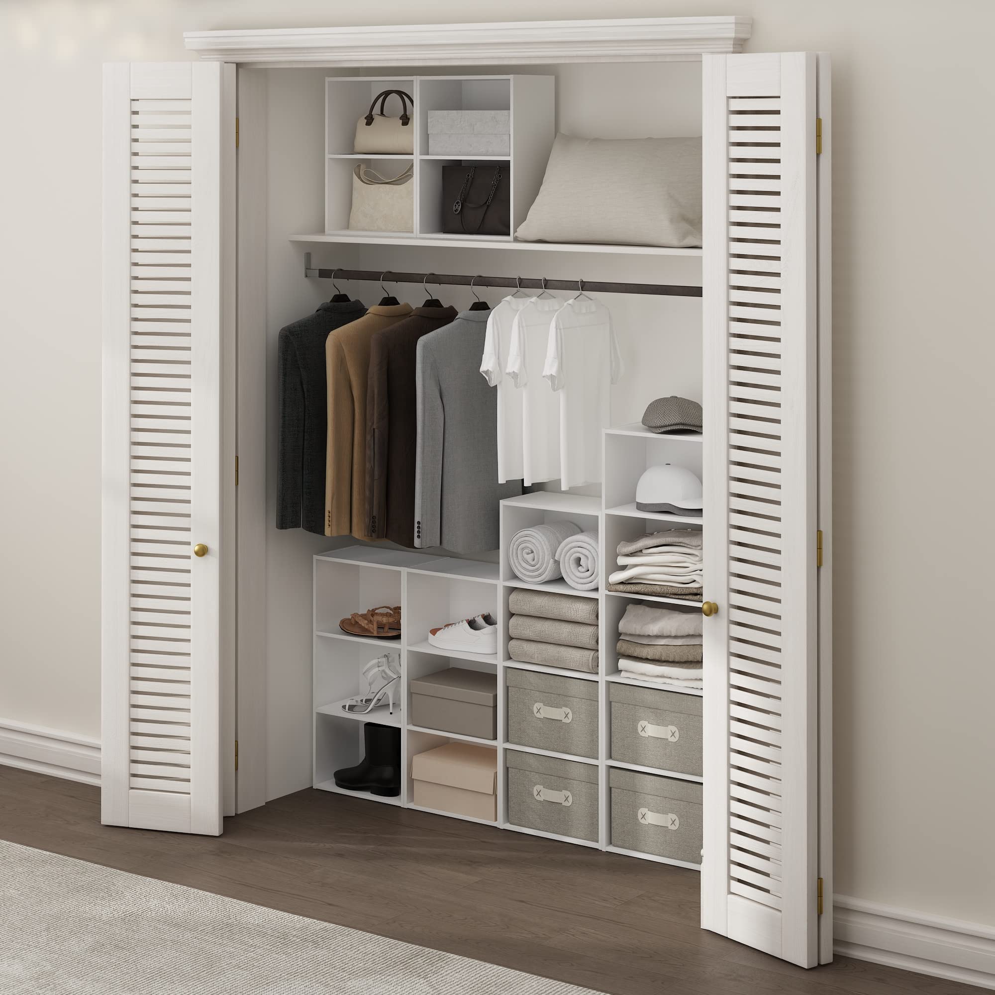 Furinno Luder bookcase dimensions 9.3D x 15.6W x 21.2H in white.