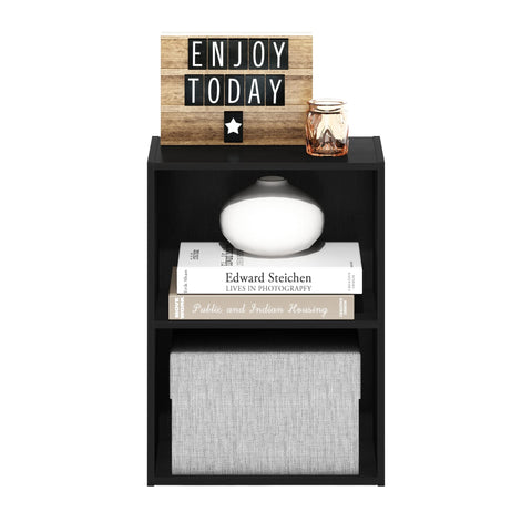 Furinno Luder Bookcase shelf supports up to 10 lbs