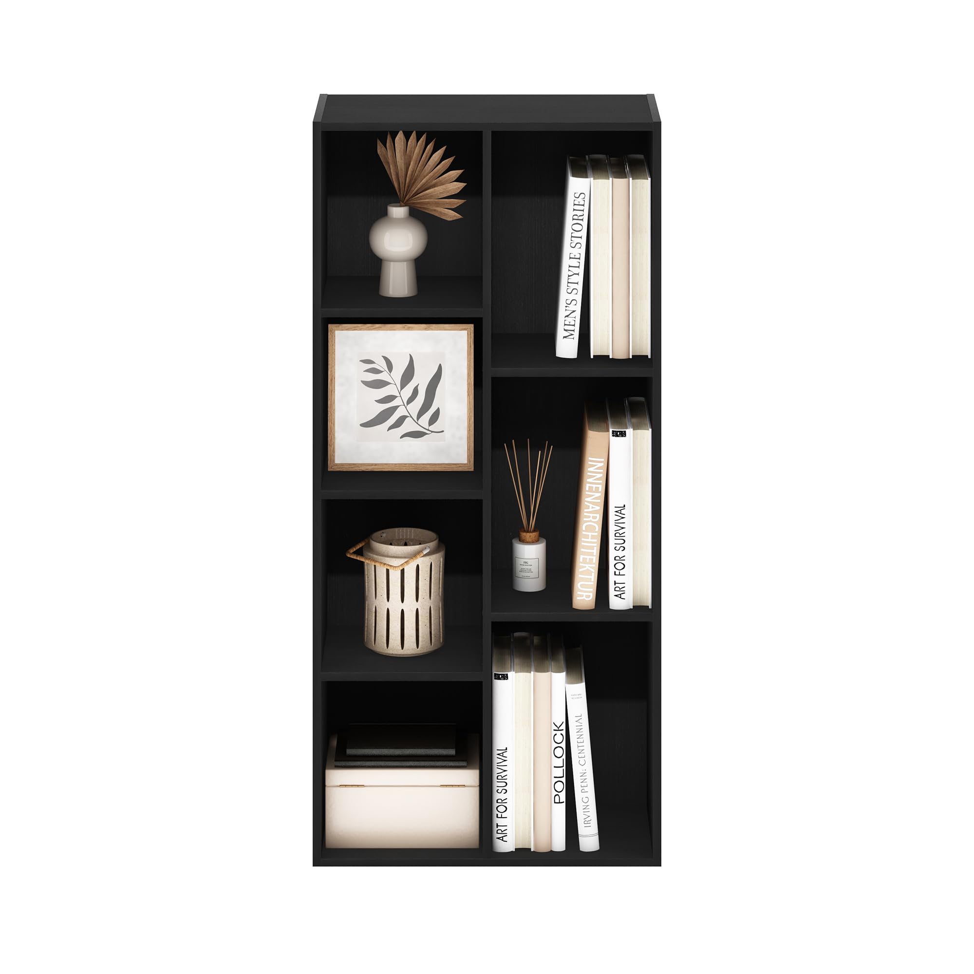 Furinno LUDER dimensions 9.4 by 19.5 by 41.7 inches for compact space