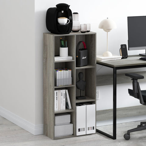 Furinno LUDER shelf highlights modular cubes for versatile display