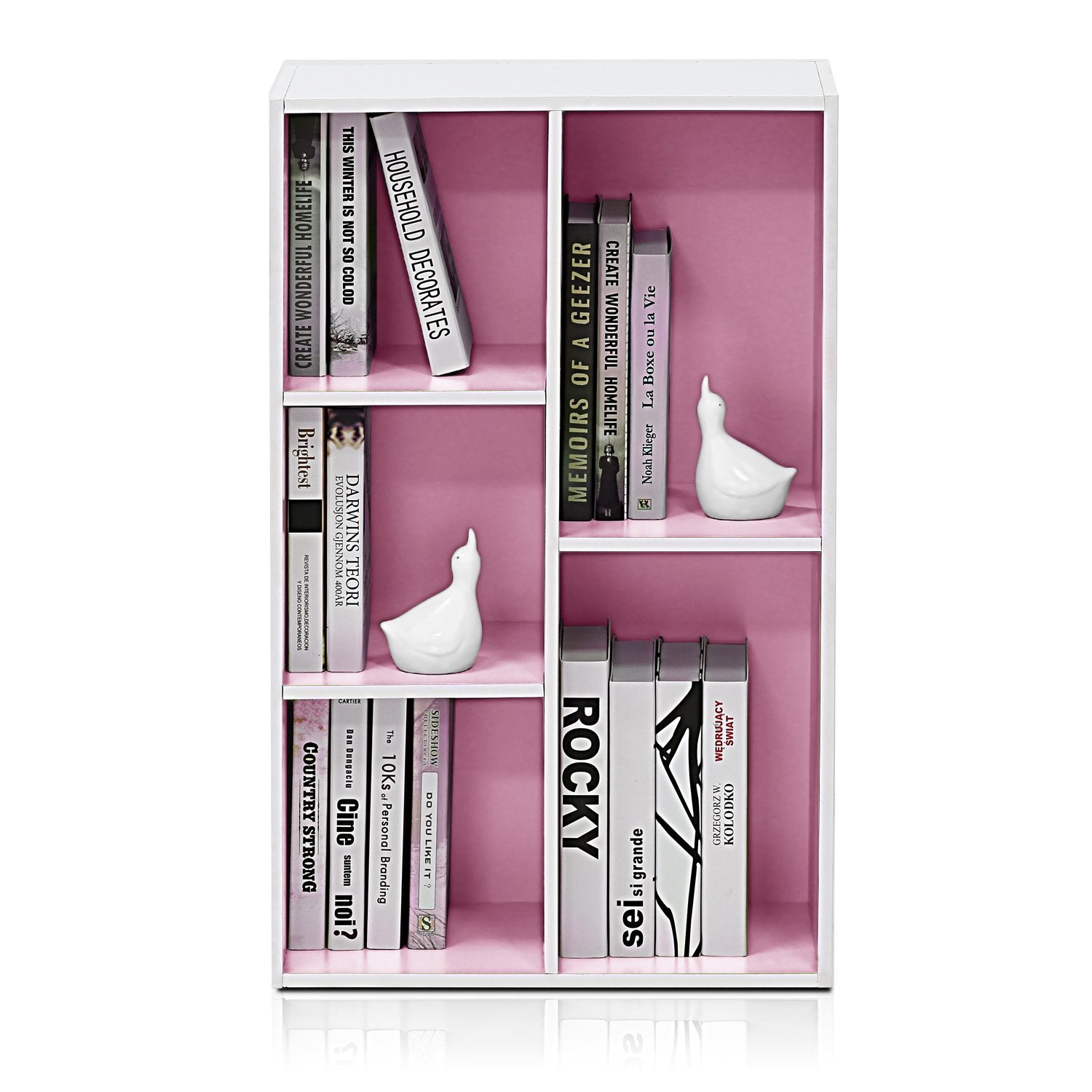 Furinno LUDER reversible design image highlights layout flexibility.