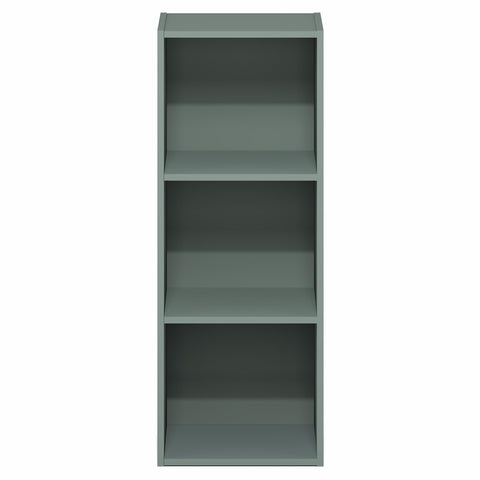 Furinno LUDER Sage Green assembled look demonstrates sturdy, durable construction.