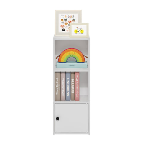 Furinno Luder sturdy back panel adds stability for daily use.