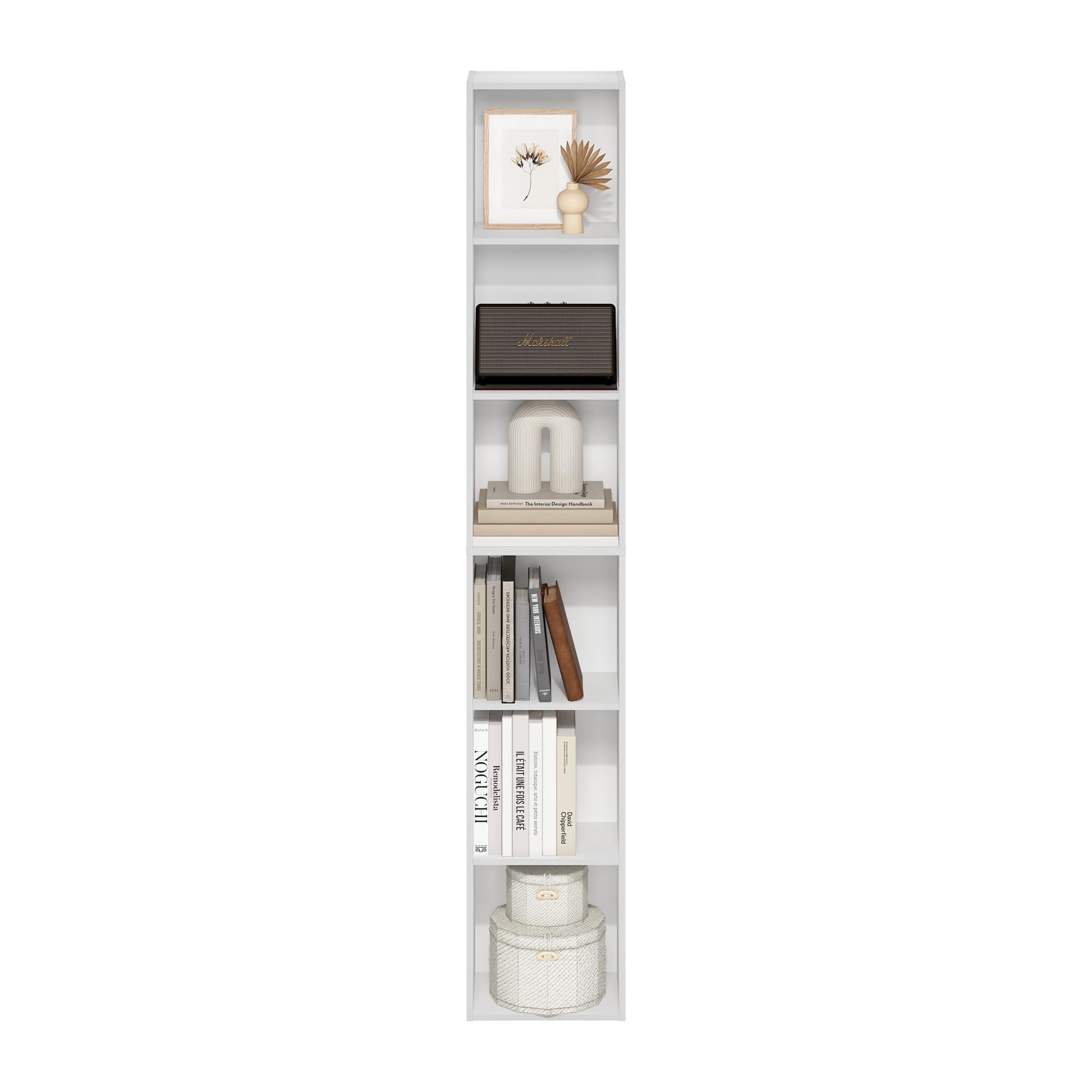 Furinno LUDER wall-anchored kit for added stability in homes.