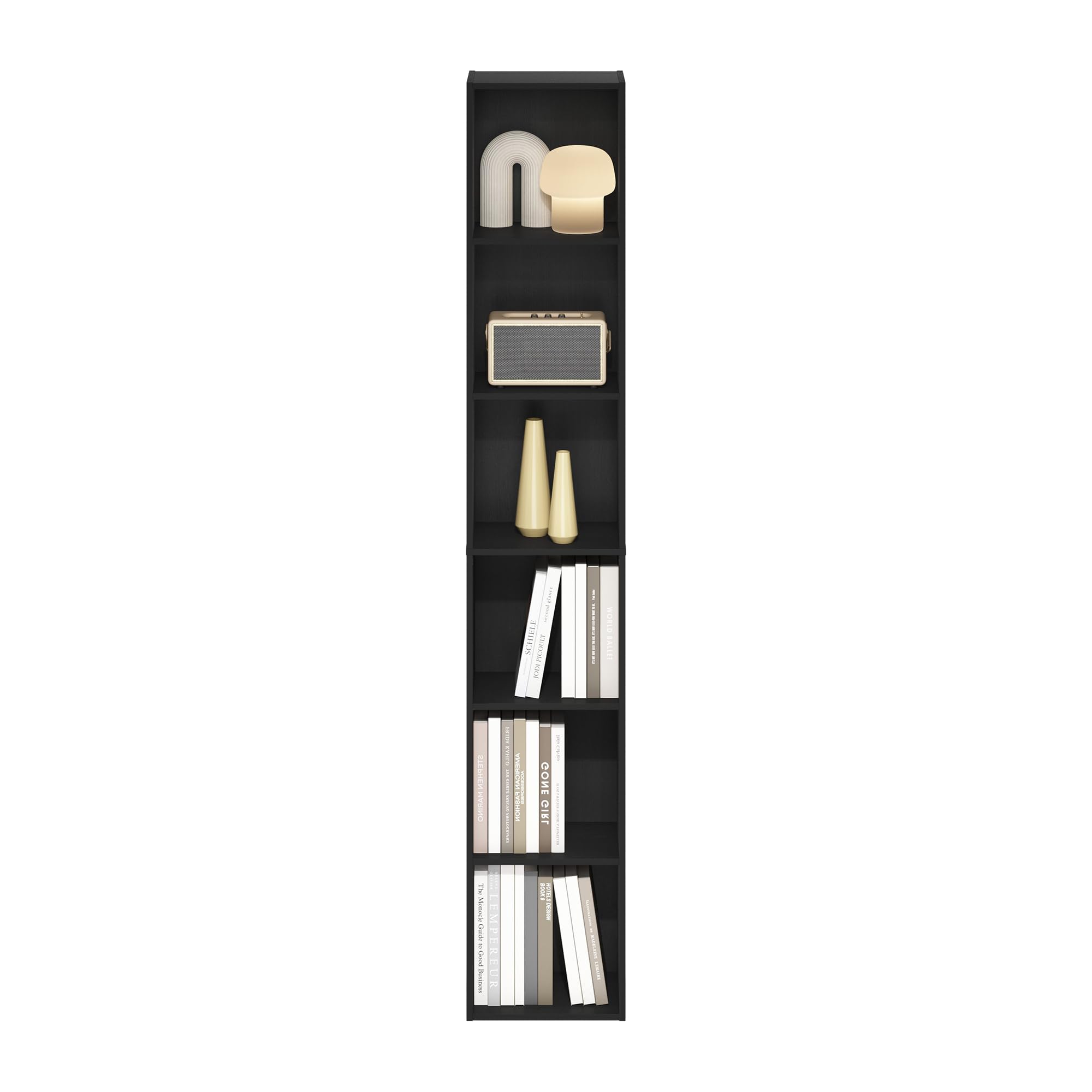 Furinno LUDER wall-anchor kit supports secure placement in family spaces.