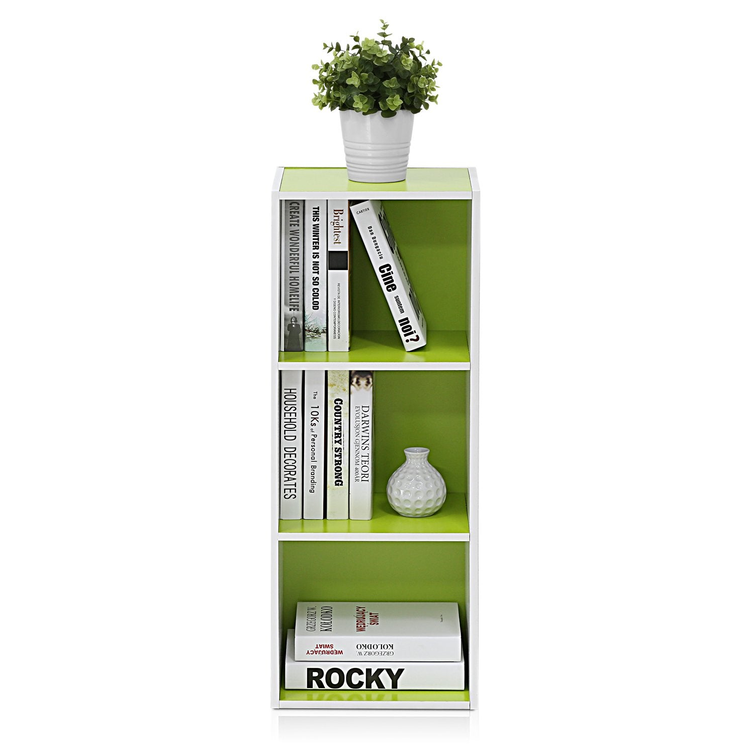 Furinno Luder supports 20 lb per cube for reliable daily storage