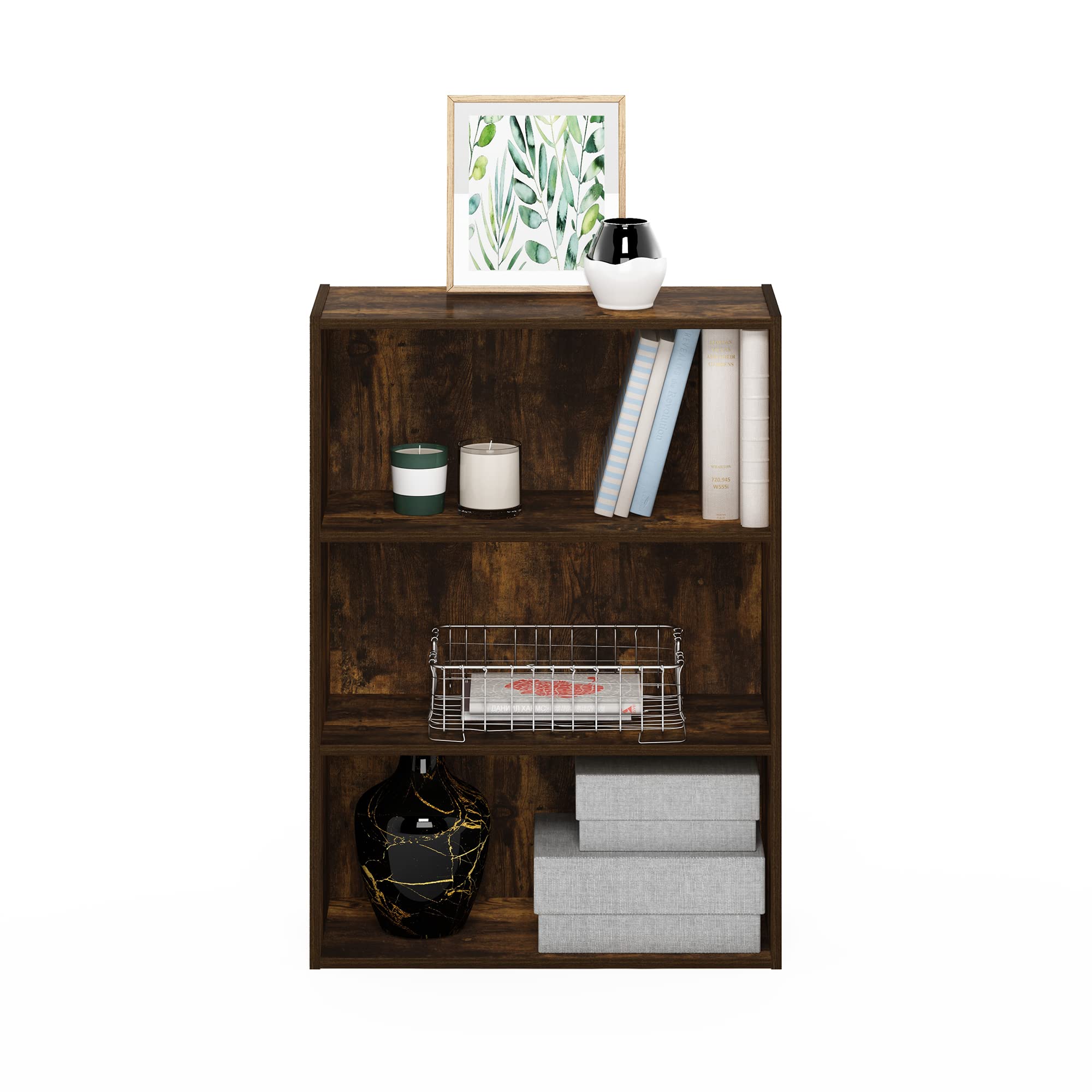 Furinno Pasir dimensions near 10 by 23.7 by 32 inches in a room.