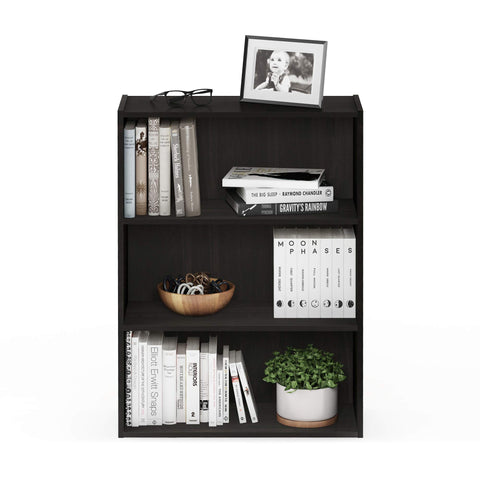 Furinno Pasir dimensions 9.7 by 23.7 by 31.5 inches suit compact rooms.