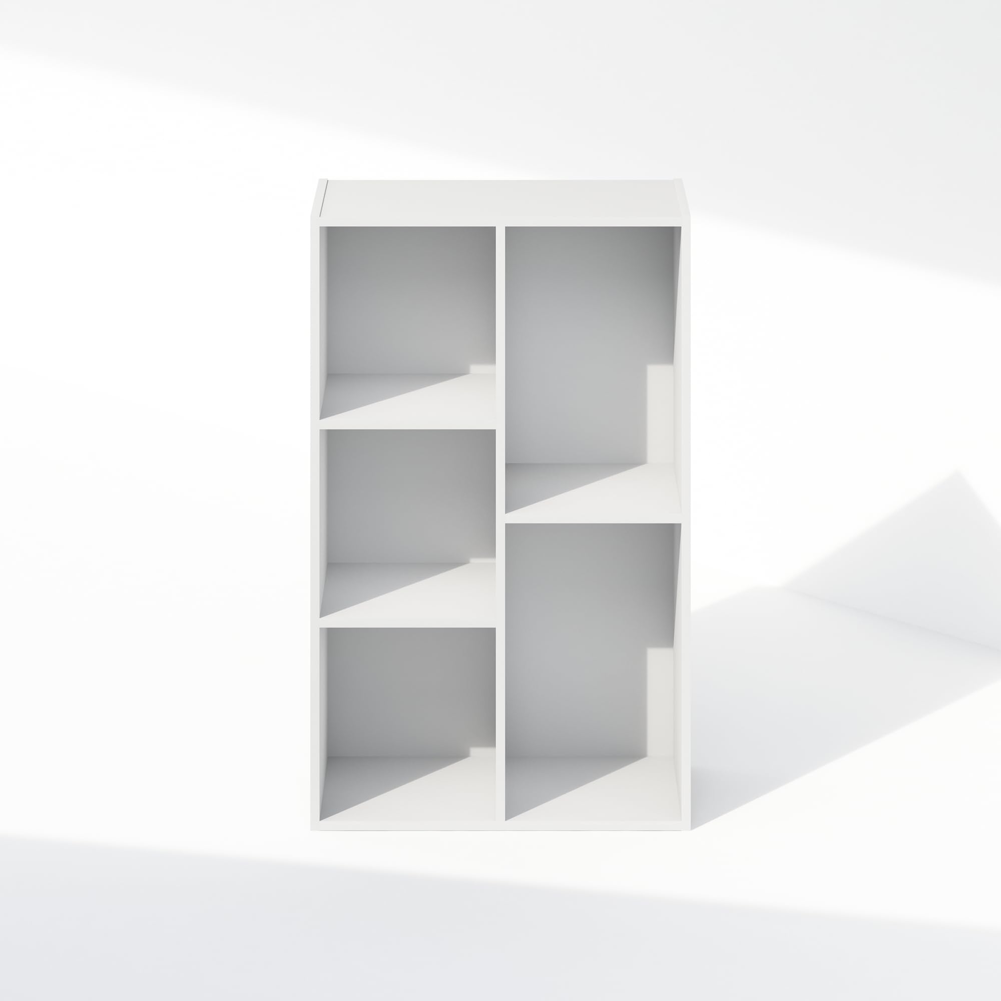 Furinno Reed 5-cube closet organizer white durable composite wood