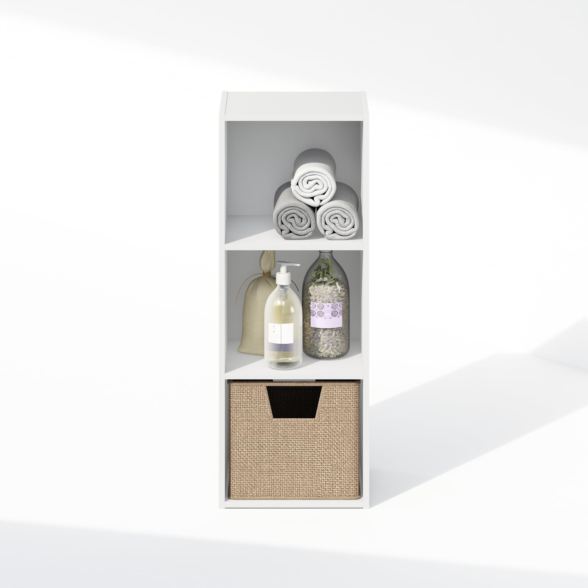 Furinno Reed easy assembly with labeled parts and clear instructions