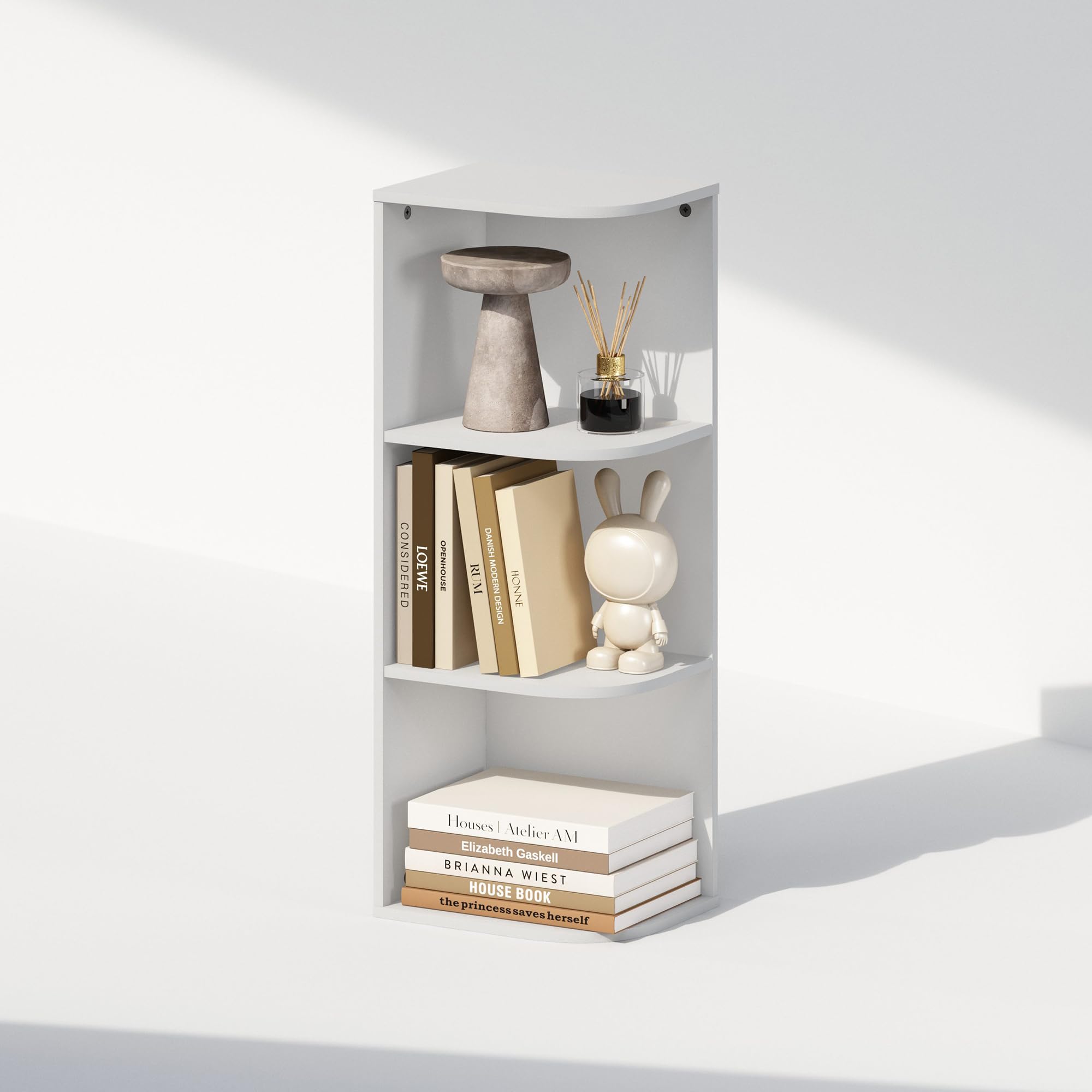 Furinno Reed laminated surface wipes clean against spills.