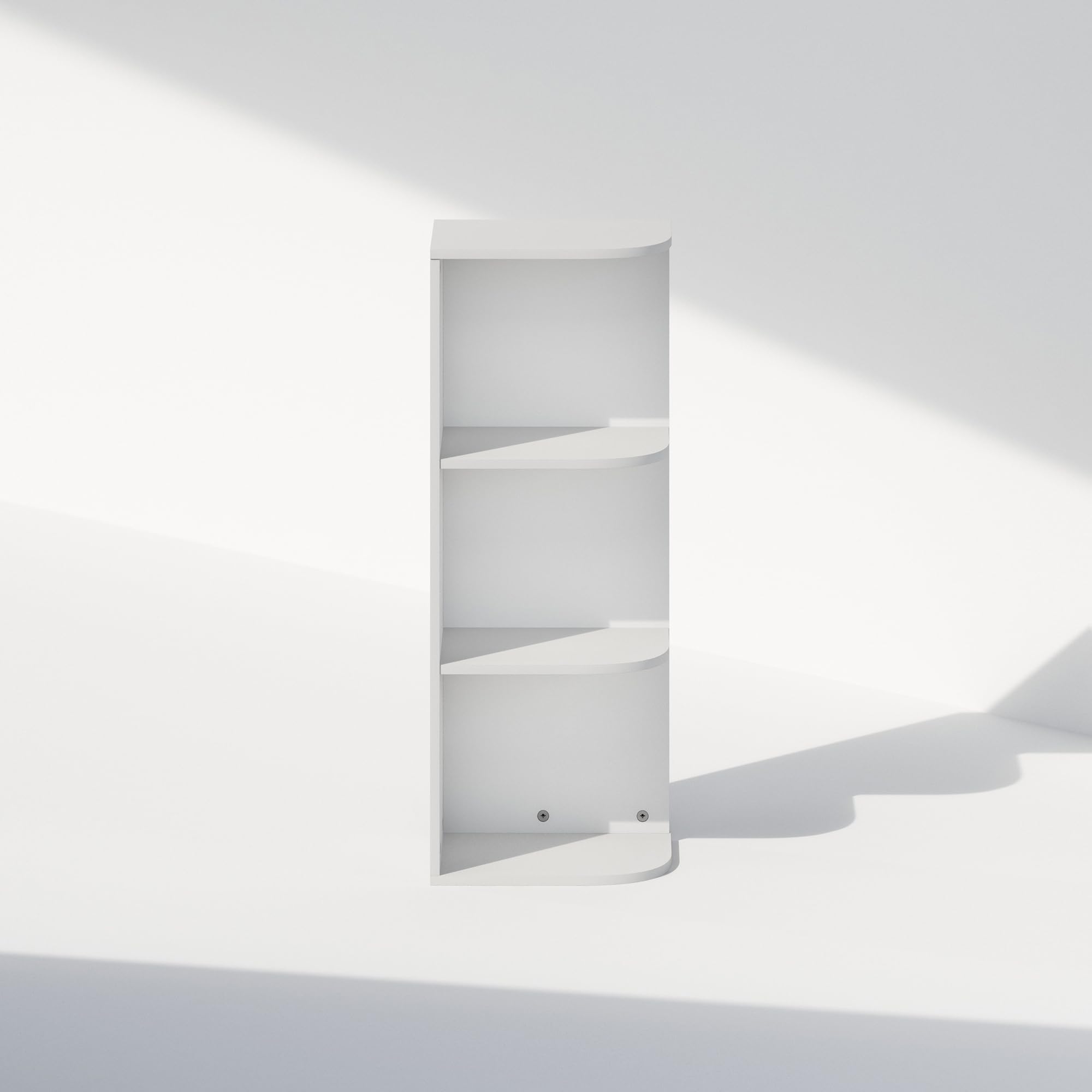 Furinno Reed compact dimensions with rounded edges for safety.