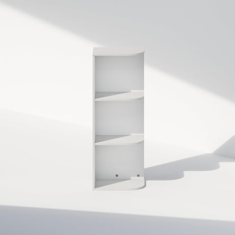Furinno Reed compact dimensions with rounded edges for safety.
